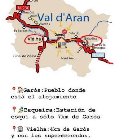 Dom wakacyjny Casa Con Jardin En By Casas Aranesas J Antes *